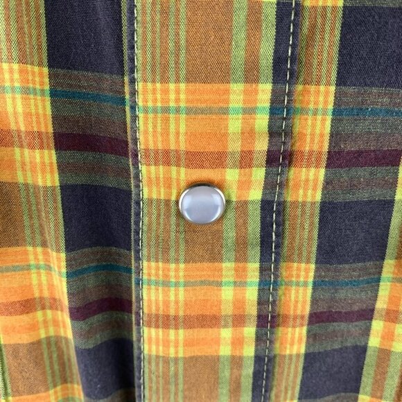 Dickies Men's Short  Sleeve Pearl Snap - Picture 9 of 10